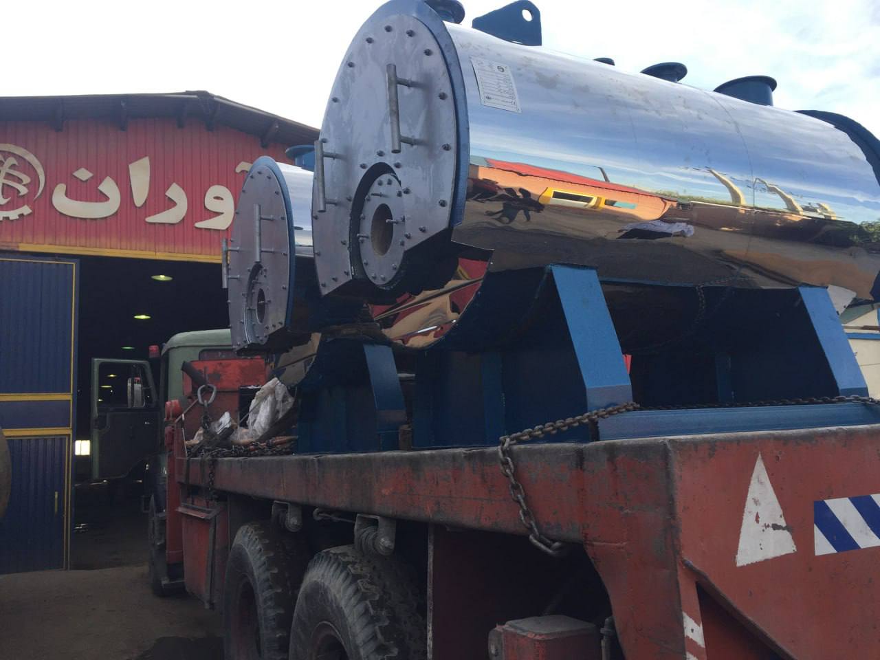 تولید دیگ بخار فن آوران محمدی در شیراز